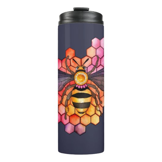 Bouteilles Isothermes Abeille à miel (Devant)
