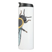 Bouteilles Isothermes Abeille de miel (blanche) - Paruline (Tourné sur la droite)