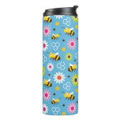 Bouteilles Isothermes Abeille & Fleurs (Tourné sur la gauche)