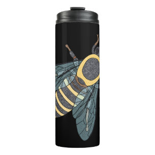 Bouteilles Isothermes Abeille (noire) - Tumbler