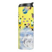 Bouteilles Isothermes Abeilles Jaune (Tourné sur la gauche)