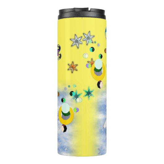 Bouteilles Isothermes Abeilles Jaune (Dos)