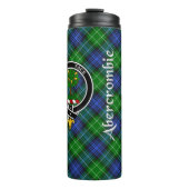 Bouteilles Isothermes Abercrombie Clan Badge & Tartan (Devant)