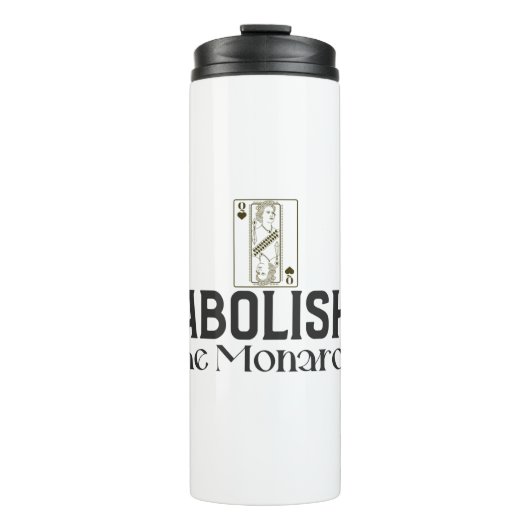 Bouteilles Isothermes Abolir La Monarchie (Devant)