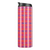Bouteilles Isothermes abstract background, colorful intersecting striped (Tourné sur la droite)