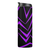 Bouteilles Isothermes Abstract, bold, vibrant geometric zigzag pattern (Tourné sur la droite)