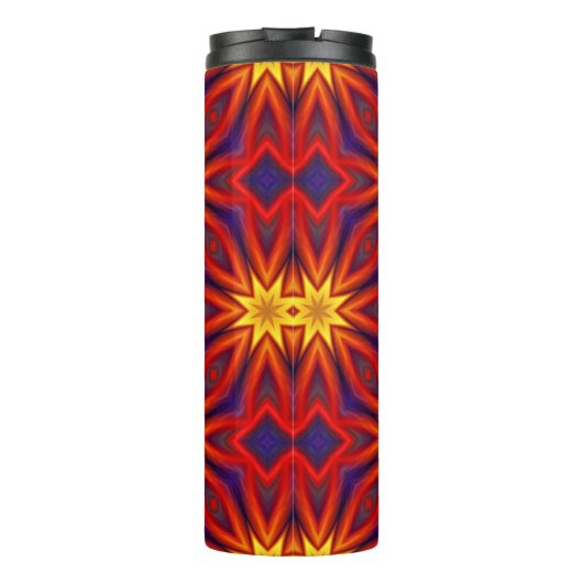 Bouteilles Isothermes Abstract Colorful Pattern (Dos)