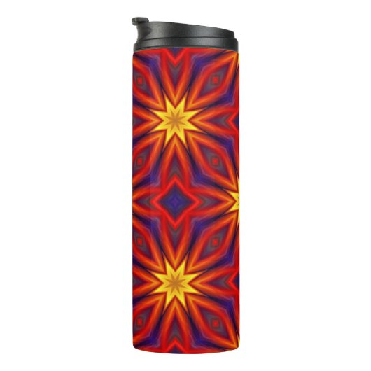 Bouteilles Isothermes Abstract Colorful Pattern (Tourné sur la droite)