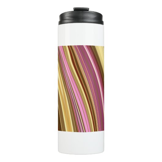 Bouteilles Isothermes Abstract elegant fluide marble liquide (Devant)