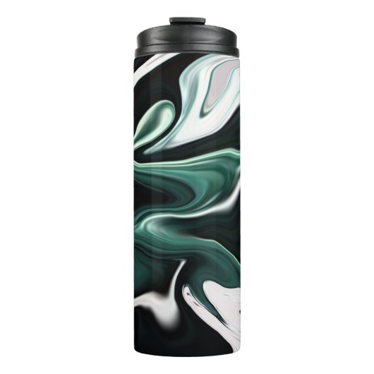 Bouteilles Isothermes Abstract elegant fluide marble liquide (Devant)