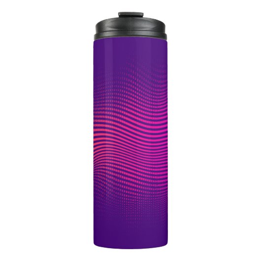 Bouteilles Isothermes Abstract halftone gradient. vibrant background, wi (Devant)