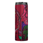 Bouteilles Isothermes Abstract Moon Galaxy Art Thermal Tumbler (Dos)