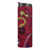 Bouteilles Isothermes Abstract Moon Galaxy Art Thermal Tumbler (Tourné sur la droite)