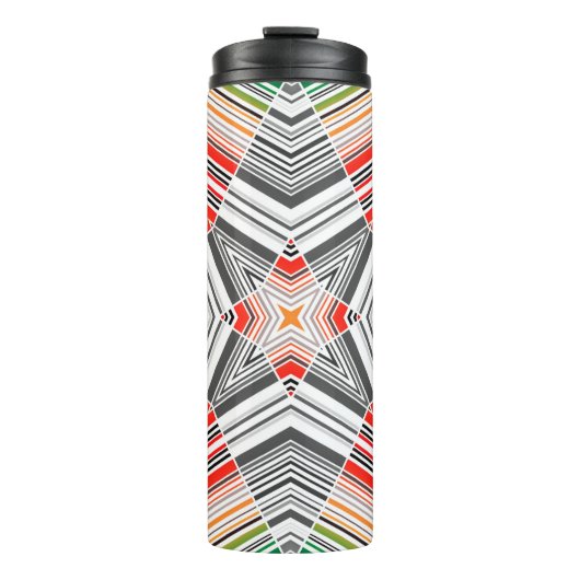 Bouteilles Isothermes Abstract ornamental lined striped sealmess pattern (Devant)