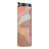 Bouteilles Isothermes Abstract Overlapping Pastel Blobs Background (Tourné sur la droite)