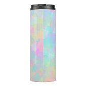 Bouteilles Isothermes Abstract retro pattern of geometric shapes in pink (Dos)