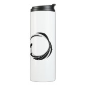 Bouteilles Isothermes Abstract Swirl Circle Design – curved ring artwork (Tourné sur la gauche)