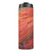 Bouteilles Isothermes Abstract Vertical Gesture in Red (Devant)