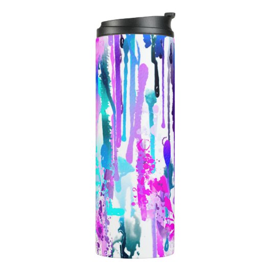 Bouteilles Isothermes Abstract Watercolor (Tourné sur la gauche)