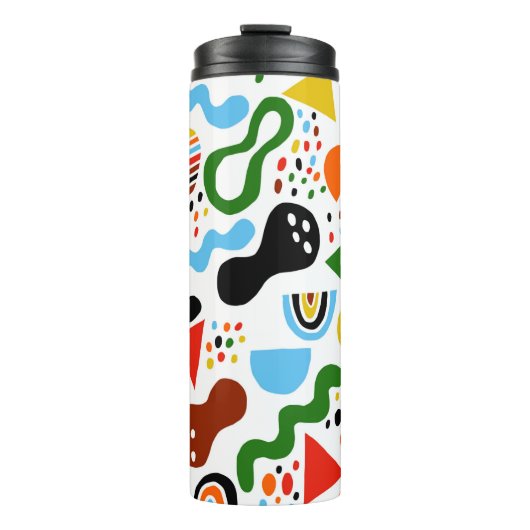 Bouteilles Isothermes abstraction de style moderne avec composition (Devant)