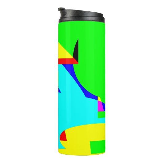 Bouteilles Isothermes Abstrait (Tourné sur la droite)