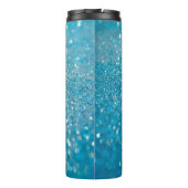 Bouteilles Isothermes Abstrait bleu, arrière - plan artistique. (Dos)