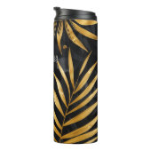 Bouteilles Isothermes Abstrait Botanique Noir et Or (Tourné sur la droite)