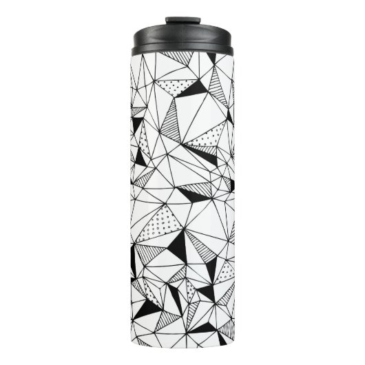 Bouteilles Isothermes Abstrait géométrique : Polygonal Arrière - plan Ar (Devant)