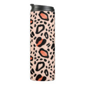 Bouteilles Isothermes Abstrait léopard aquarelle. Motif poster de animal (Tourné sur la droite)