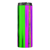 Bouteilles Isothermes Abstrait Mardi Gras Stripes (Dos)