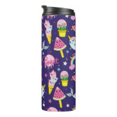 Bouteilles Isothermes Abstrait motif de crème glacée sans soudure. Menti (Tourné sur la droite)