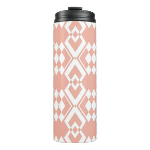 Bouteilles Isothermes Abstrait motif sans soudure de couleur rose fleur