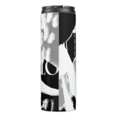 Bouteilles Isothermes Abstrait noir blanc gris (Dos)