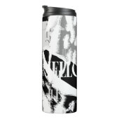 Bouteilles Isothermes Abstrait noir blanc gris (Tourné sur la droite)