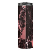 Bouteilles Isothermes Abstrait noir et rose (Dos)