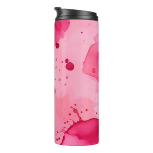 Bouteilles Isothermes Abstrait rose sur rose