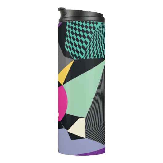 Bouteilles Isothermes Abstrait triangles modernes arrière - plan motif i (Tourné sur la droite)