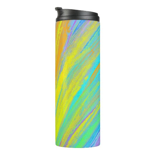 Bouteilles Isothermes Abstrait Tropical Summer Fun (Tourné sur la droite)