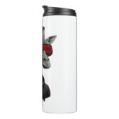 Bouteilles Isothermes Abstraite girafe rouge et noire T-shirt classique (Tourné sur la droite)