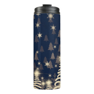 Bouteilles Isothermes Abstraits flocons de neige. 2d illustration. Saint