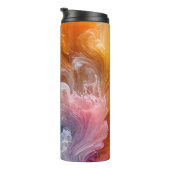 Bouteilles Isothermes Abstraits tourbillons colorés (Tourné sur la droite)