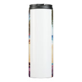 Bouteilles Isothermes Abyssinian cat on Beach, cadeau d'été pour amoureu (Dos)