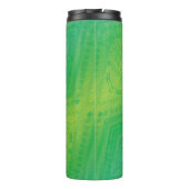 Bouteilles Isothermes Acceptation | Motif de Shibori jaune bleu (Dos)