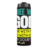 Bouteilles Isothermes Accepter Déplacer Fin Doute Dieu (Devant)