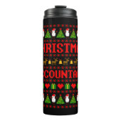 Bouteilles Isothermes Accountant de Christma (Devant)