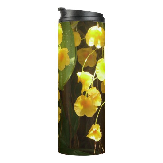 Bouteilles Isothermes Accrocher les orchidées jaunes Fleurs tropicales (Tourné sur la droite)