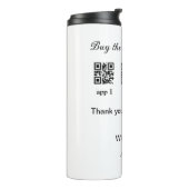 Bouteilles Isothermes acheter une boisson acheter mariée scanner QR code (Tourné sur la gauche)
