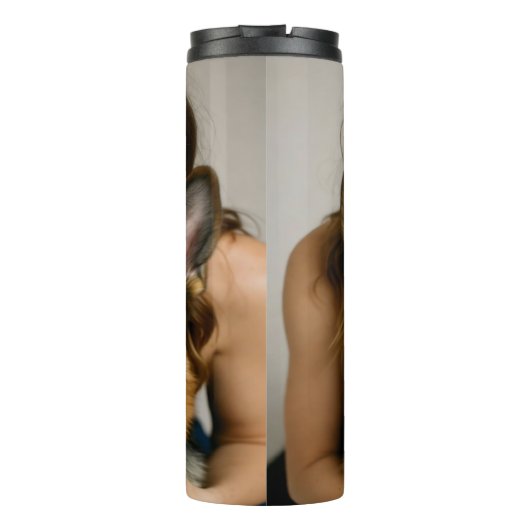 Bouteilles Isothermes Add German Shepherd Photo Personalize (Dos)