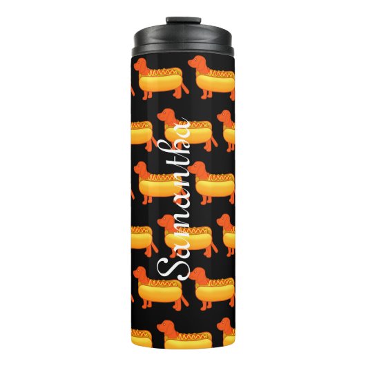 Bouteilles Isothermes Adorable Dachshund Hot Dog (Devant)