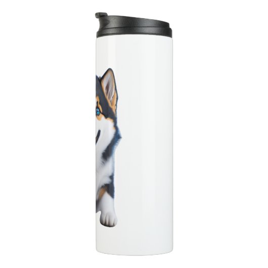 Bouteilles Isothermes Adorable HD Alaskan Malamute Portrait Chiot - Embr (Tourné sur la droite)